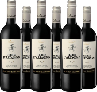 6er Vorteilspaket Terres d´Artagnan Rouge