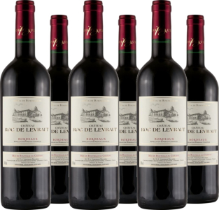 Château Roc de Levraut 6er Vorteilspaket Château Roc de Levraut Bordeaux AOC
