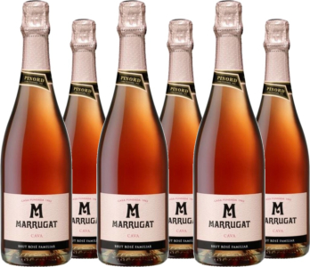 6er Vorteilspaket Pinord Marrugat Brut Rose Cava