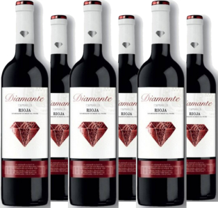 Bodegas Franco Espańolas 6er Vorteilspaket Diamante Tempranillo