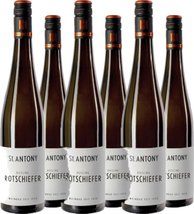 6er Vorteilspaket Riesling QbA trocken vom Rotschiefer