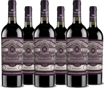 6er Vorteilspaket GRAN SASSO Montepulciano d'Abruzzo DOC Farnese