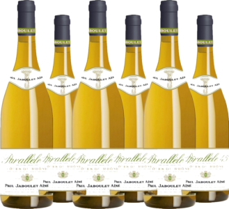 6er Vorteilspaket Jaboulet Parallele 45 Cotes du Rhone Blanc