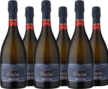 6er Vorteilspaket Ruggeri Cartizze Valdobbiadene Superiore di Cartizze  DOCG Brut