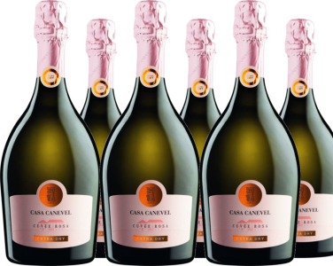 6er Vorteilspaket Casa Canevel Cuvée Rosa Extra Dry