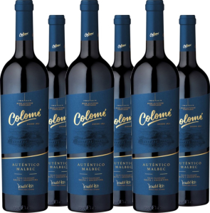 Bodega Colomé 6er Vorteilspaket Colomé Auténtico Malbec  Valle Calchaquí