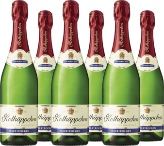6er Vorteilspaket Sekt halbtrocken