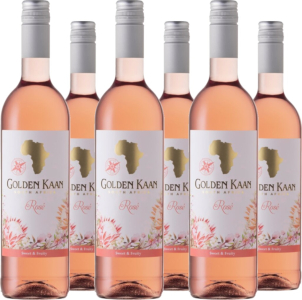 6er Vorteilspaket Golden Kaan Shiraz Rosé Western Cape