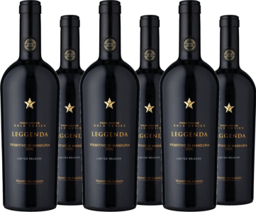 6er Vorteilspaket Leggenda Primitivo di Manduria DOC