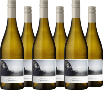 Klosterhof Weinvertriebs 6er Vorteilspaket Schwedhelm Chardonnay Zellertal QbA trocken