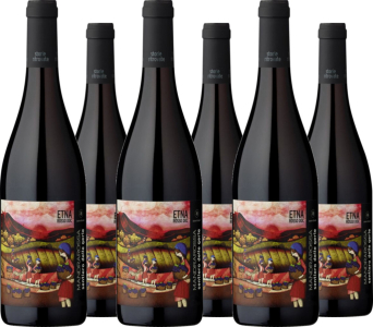 6er Vorteilspaket Mandrarossa Sentiero delle gerle Etna Rosso DOC