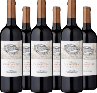 6er Vorteilspaket Château Carbonneau Sequoia Sainte Foy Côtes de Bordeaux AOC