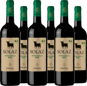 6er Vorteilspaket Solaz Tempranillo Vino de la Tierra de Castilla