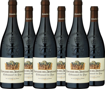 6er Vorteilspaket Domaine des Sénéchaux Rouge Châteauneuf-du-Pape AOC