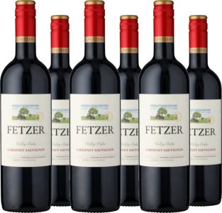 Fetzer Vineyards 6er Vorteilspaket Fetzer Valley Oaks Cabernet Sauvignon Kalifornien