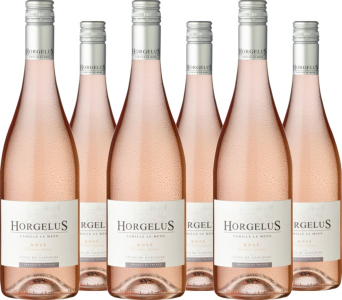 Domaine Horgelus 6er Vorteilspaket Horgelus Rosé Côtes de Gascogne I.G.P.