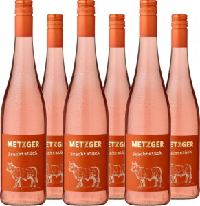 6er Vorteilspaket Metzger 'Prachtstück' Rosé KuhbA trocken