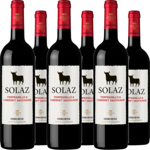 6er Vorteilspaket Solaz Tempranillo / Cabernet Sauvignon