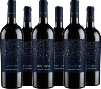 6er Vorteilspaket Lunatico Primitivo