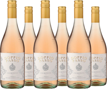 6er Vorteilspaket Doppio Passo Primitivo Rosato Puglia IGT