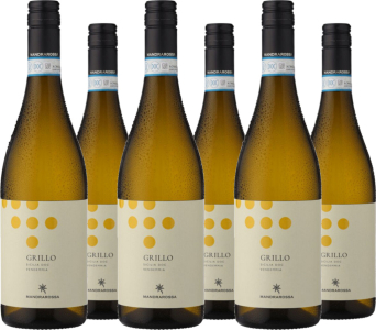 6er Vorteilspaket Mandrarossa Costadune Grillo Bianco Sicilia DOC