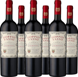6er Vorteilspaket Doppio Passo Primitivo Puglia IGT