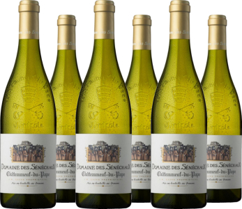 6er Vorteilspaket Domaine des Sénéchaux Blanc Châteauneuf-du-Pape AOC