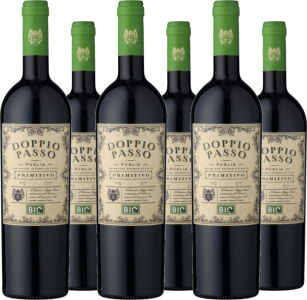 6er Vorteilspaket Doppio Passo Primitivo IGT Puglia