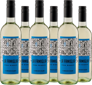 6er Vorteilspaket Vino Bianco 'La Famiglia'