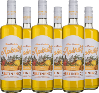 Abstinence 6er Vorteilspaket Abstinence Lemon Aperitif - alkoholfrei