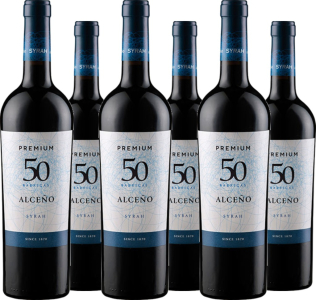 6er Vorteilspaket Alceño Premium 50 Barricas Syrah DO
