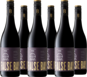 6er Vorteilspaket False Bay Old School Syrah