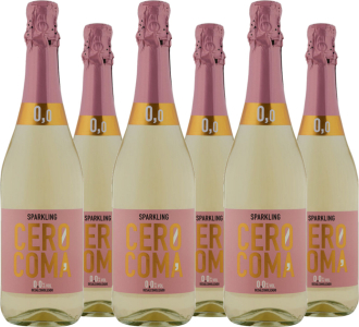 6er Vorteilspaket Cero Coma Sparkling - alkoholfrei