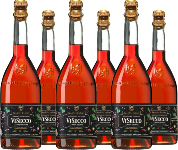 6er Vorteilspaket VISECCO mit Pinot Meunier - alkoholfrei