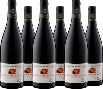 Domains Laurent Perrachon et Fils 6er Vorteilspaket Beaujolais Villages Rouge «Terre de Loyse»