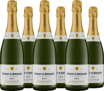 Francoise Chauvenet 6er Vorteilspaket Crémant de Bourgogne Brut AOC