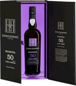 Tinta Negra 50 years old 20%vol Finest Madeira - einzeln in GP  Henriques & Henriques 