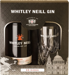 Whitley Neill Original Gin mit Glas  Whitley Neill 