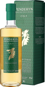 The Welsh Whisky Co.Ltd   ,, Penderyn Dragon Range Celt in Geschenkverpackung
