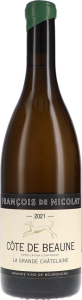 François de Nicolay Côtes de Beaune La Grande Chatelaine blanc, Sans Sulfites Ajouté AC