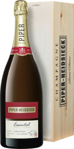 Piper-Heidsieck Essentiel Extra Brut Magnum in Holzkiste Piper Heidsieck Champagne