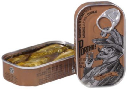 Porthos Sardinen in Teriyaki-Soße  Porthos 