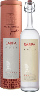 Jacopo Poli Grappa Sarpa di Poli in Geschenkröhre
