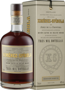 Ximénez-Spinola Brandy Tres Mil 3.000 botellas DO (ab April 2017)